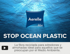 Fibra reciclada para almohadas y edredones